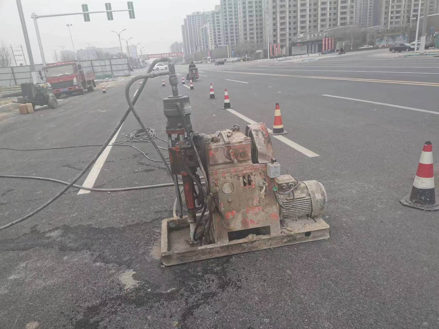 富裕路基注浆